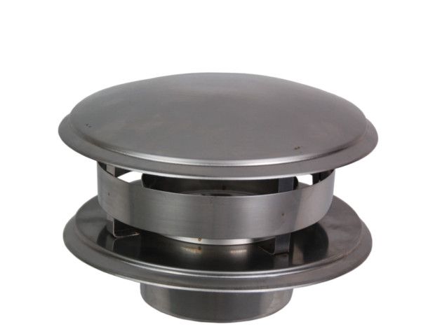 Rain Cowl Pipe Connection - Stainless Steel Grade 304 (150mm)