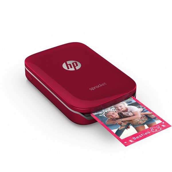 HP Sprocket Photo Printer - Red