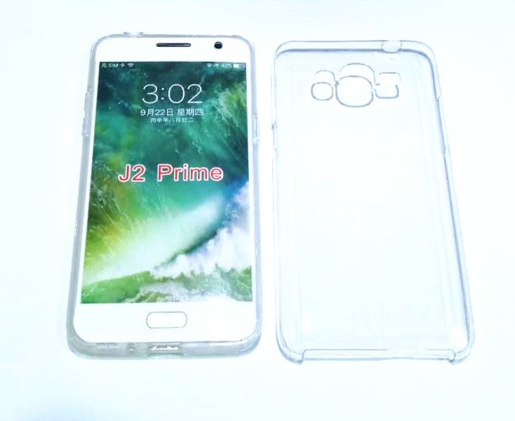 Full Protection Shockproof Cover for for Samsung Grand Prime Plus &amp; J2 Prime - Clear