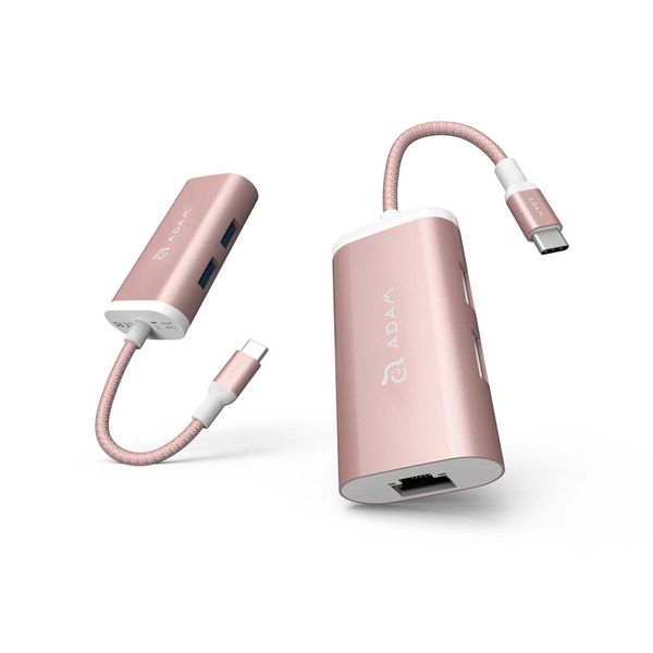 Adam Elements eC301 3 port USB-C to Lan CASA Hub