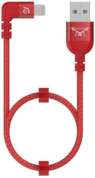 PeAk II FLEET L30B USB to 90 Degree Lightning 30cm Cable