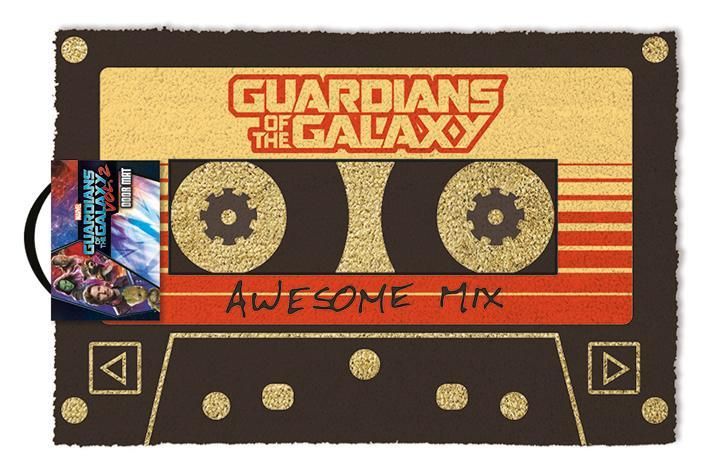 Guardians Of The Galaxy Vol. 2 Awesome Mix Door Mat (Parallel Import)