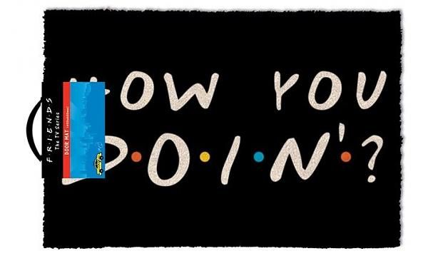 Friends How You Doin' Door Mat (Parallel Import)