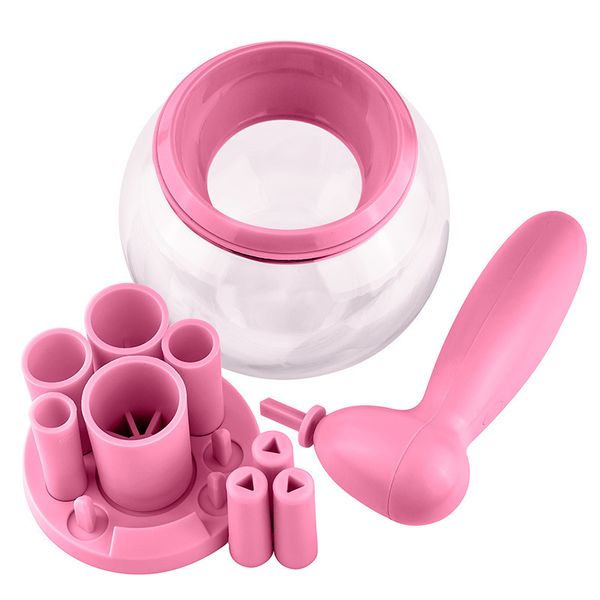 Automatic Make-Up Brush Cleaner &amp; Dryer - Pink
