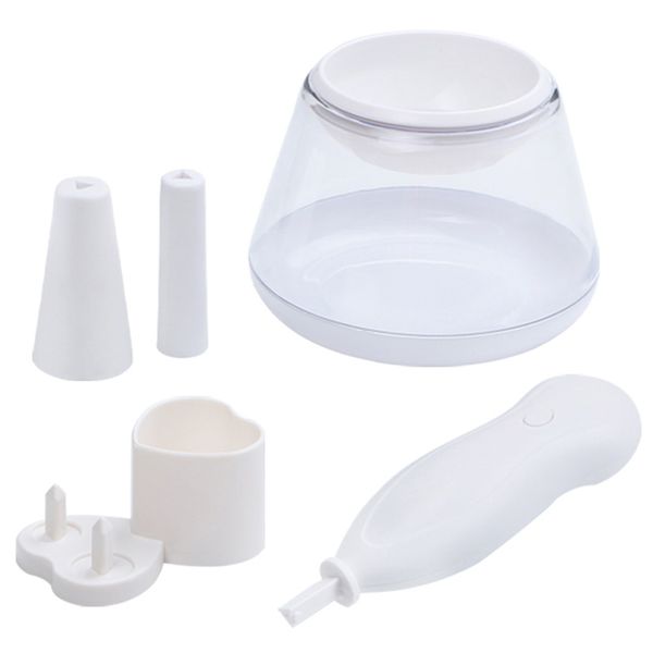 Automatic Make-Up Brush Cleaner &amp; Dryer - White
