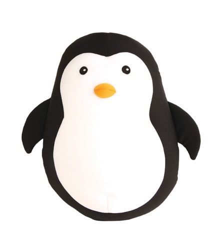 Zipper Flip Travel Pillow - Penguin