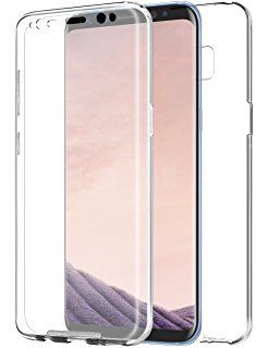 Full Shockproof Cover for Samsung Galaxy S8 - Clear