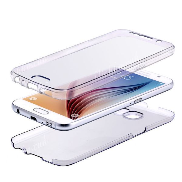 Full Shockproof Cover for Samsung Galaxy S7 - Clear