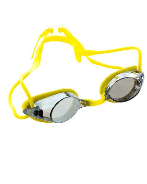 Adult Aqualine Race Swim Goggles - Yellow