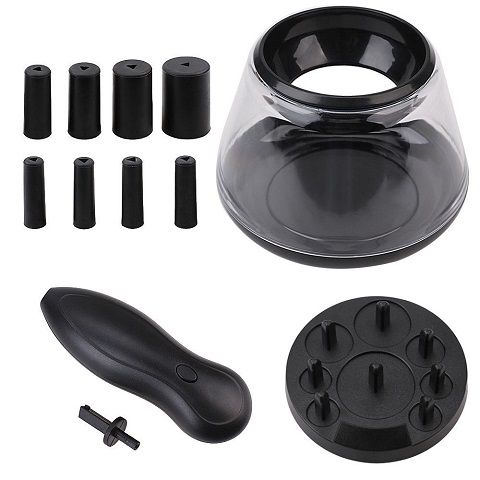 Automatic Make Up Brush Dryer &amp; Cleaner - Black