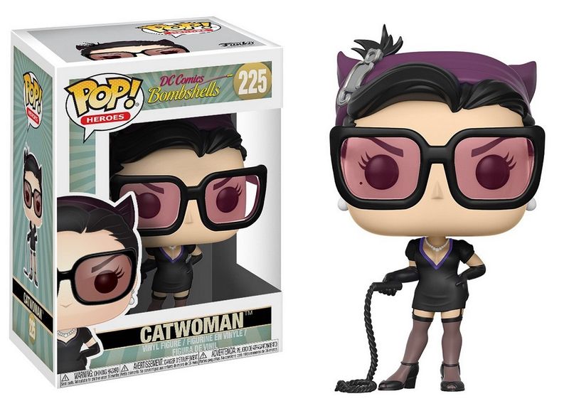 Funko Pop DC Bombshells W2 - Catwoman With Chase