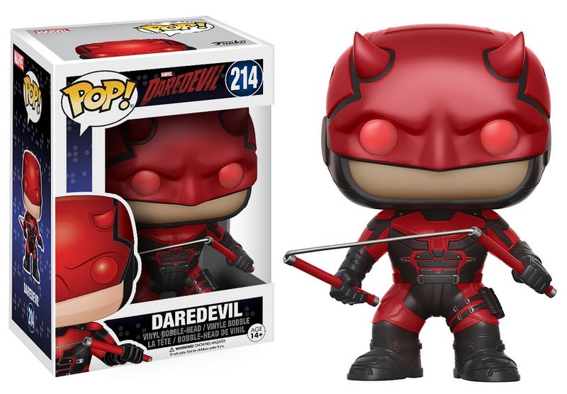 Funko Pop Marvel Daredevil With Helmet