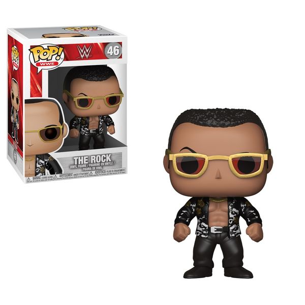 Funko Pop WWE - The Rock Old School With Chase