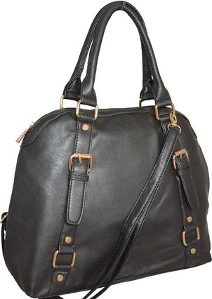 Handbag with Zip Top Closure - Black | Shop Today. Get it Tomorrow ...