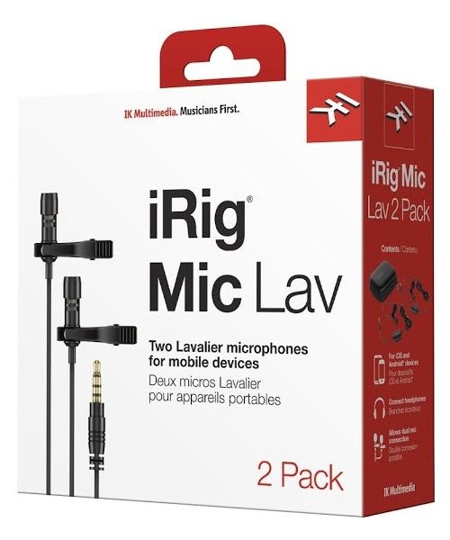 iRig Mic Lavalier - 2 Pack