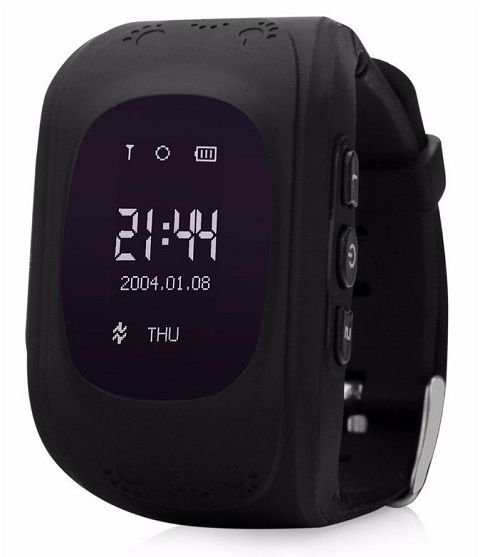 Kids G50 Smart Watch with GPS Tracker &amp; SOS - Black