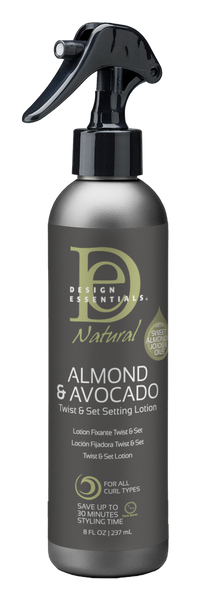 Design Essentials Almond &amp; Avocado Twist and Set Setting Lotion - 227ml