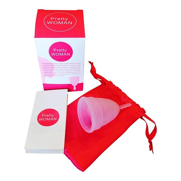 Pretty Woman Reusable Menstrual Cup (Size: L)