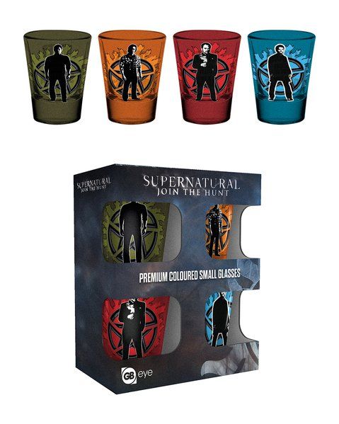 Supernatural - Winchester Brothers Premium Shot Glasses (Parallel Import)