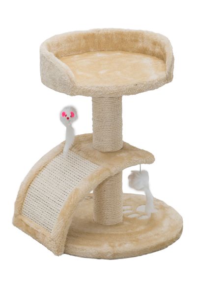 Cosmic Pets Pluto Small Cat Tree - Sandstone