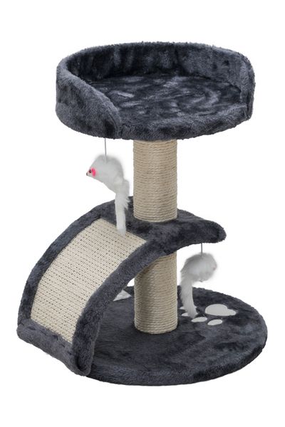 Cosmic Pets Pluto Small Cat Tree - Grey