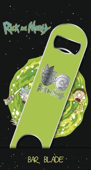 Rick And Morty - Logo Bar Blade (Parallel Import)