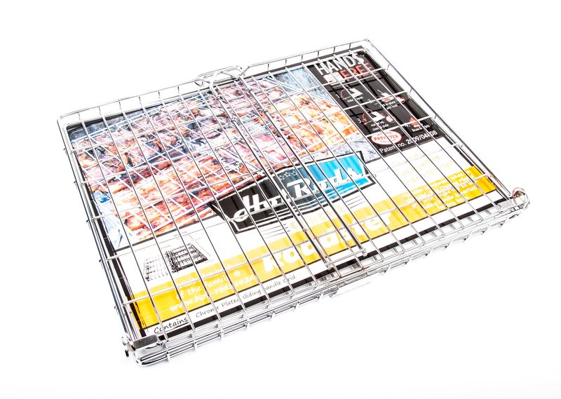 HotRods Roadster Hands Free Chrome Braai Grid