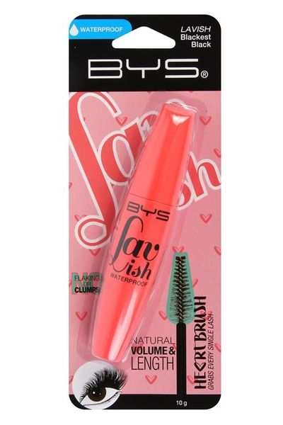 BYS Cosmetics Lavish Lash Waterproof Mascara - Blackest Black