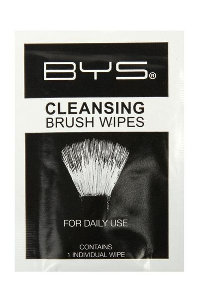 BYS Cosmetics Cleansing Brush Wipes - 12 Pack