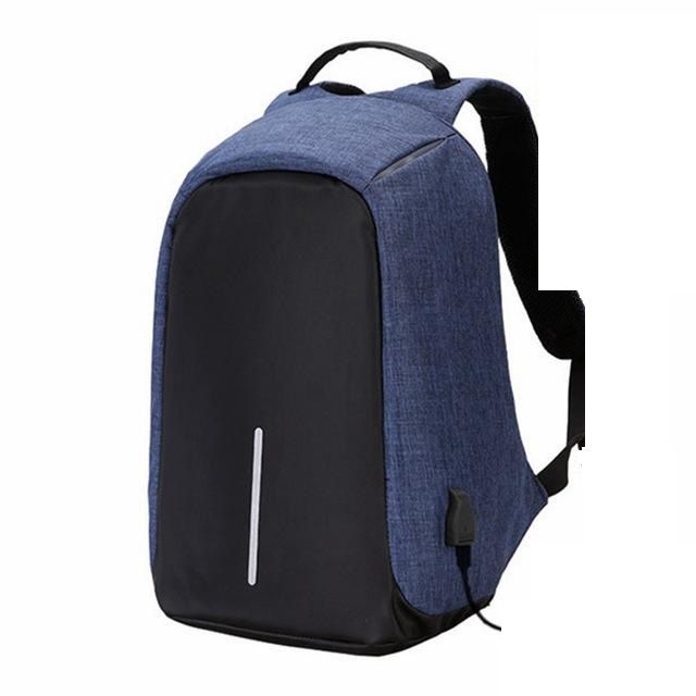 AntiTheft Waterproof Travel Laptop Backpack Blue Shop Today. Get