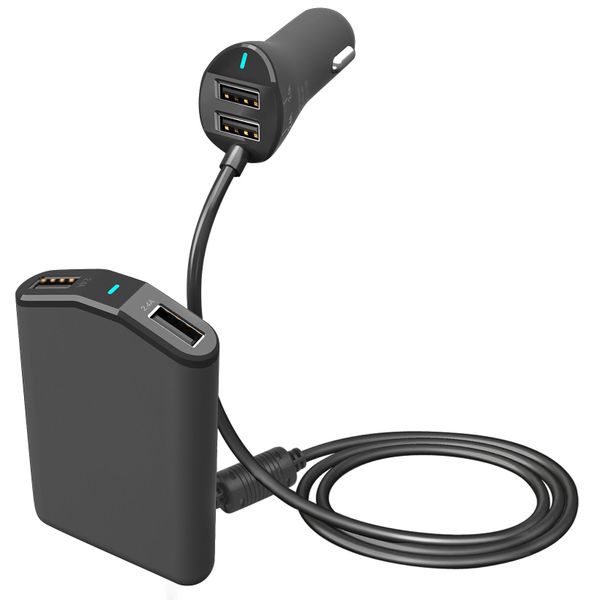 Ultra-Link Smart 4 USB 9.6A Back Seat Car Charger