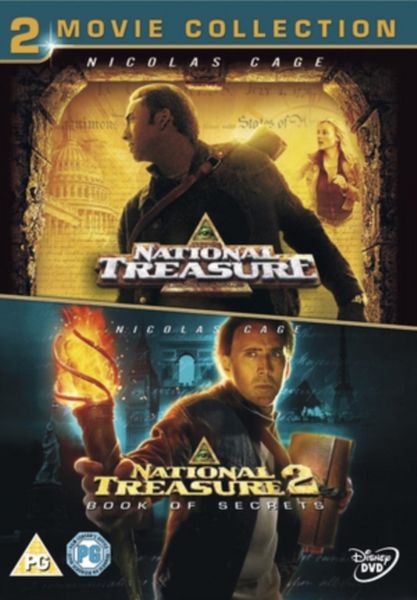 National Treasure 1 and 2(DVD)