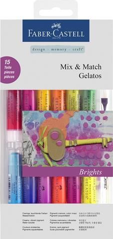 Faber-Castell - Gelatos Water-soluble Crayons