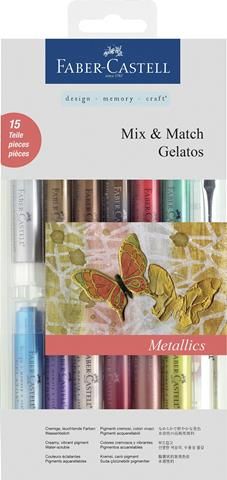 Faber-Castell - Gelatos Water-soluble Crayons