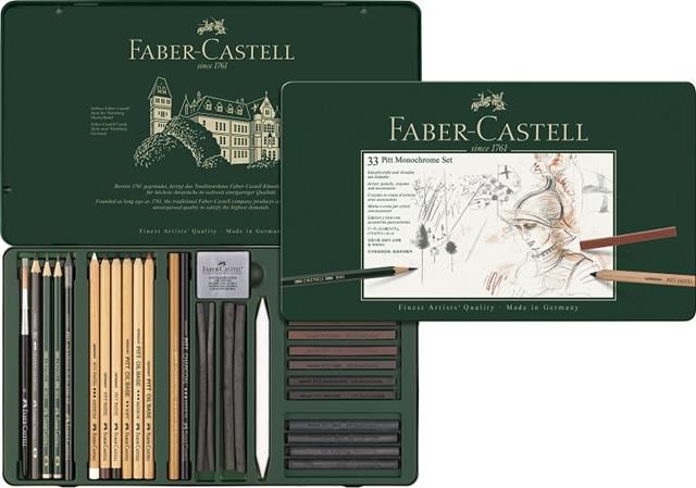 Faber-Castell - PITT Monochrome Set