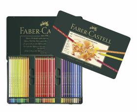 Faber-Castell Polychromos 60色セット Faber-Castell - Polychromos Colour Pencil (Tin 60) | Shop Today