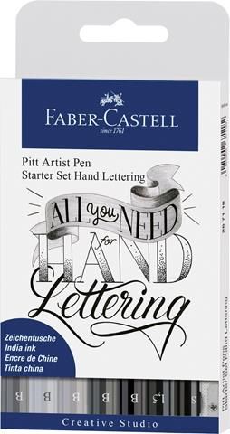 Faber-Castell - Pitt Artist Pen Hand Lettering Starter Kit