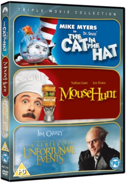 Cat in the Hat/Mousehunt/A Series of Unfortunate Events(DVD)