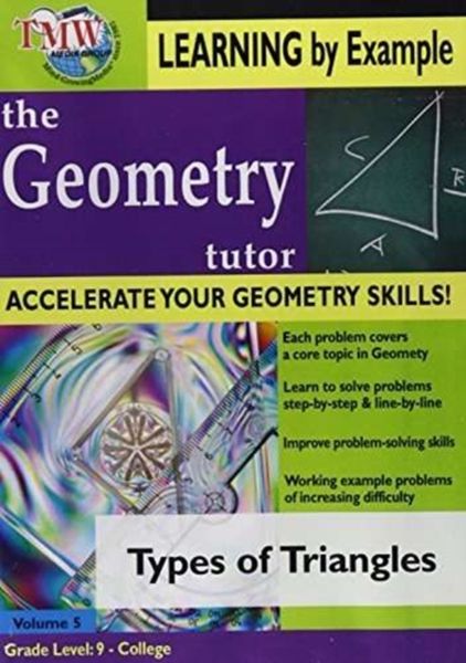 Geometry Tutor: Types Of Triangles (DVD)