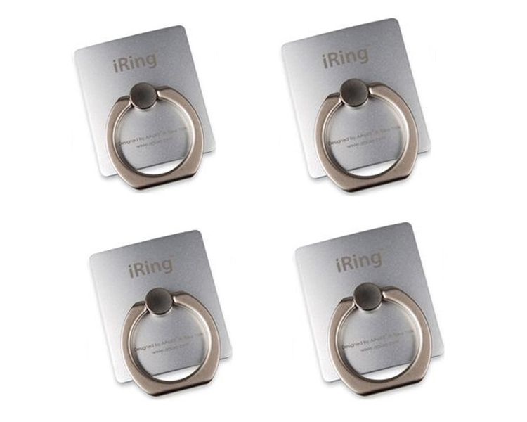 Creative Living Universal Ring Stand - Silver (4 Pack)