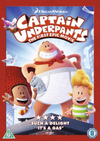 Captain Underpants: The First Epic Movie(DVD)