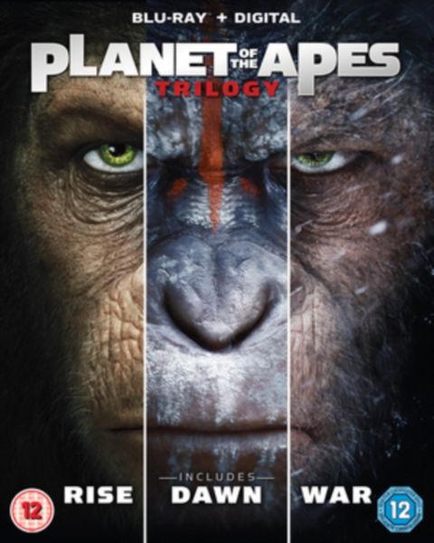 Planet of the Apes Trilogy(Blu-ray)