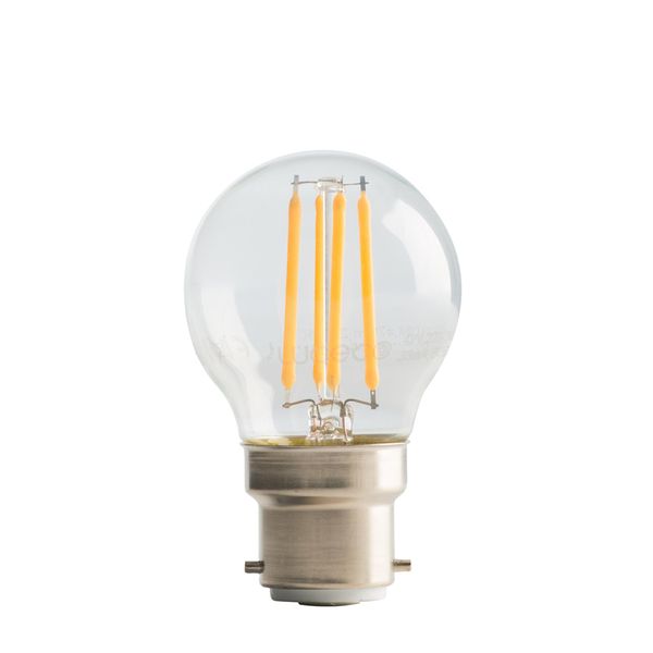 Luceco - Filament Mini Globe, B22, 4W, 470Lm, Warm White, Non-Dimm Globe