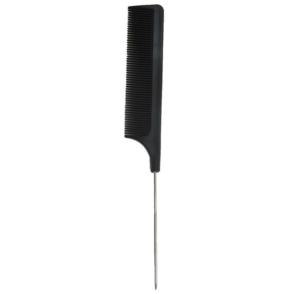 Chic Nylon Tail Comb With Metal Pin