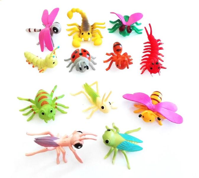 Cartoon Like Insect World - Set of 12