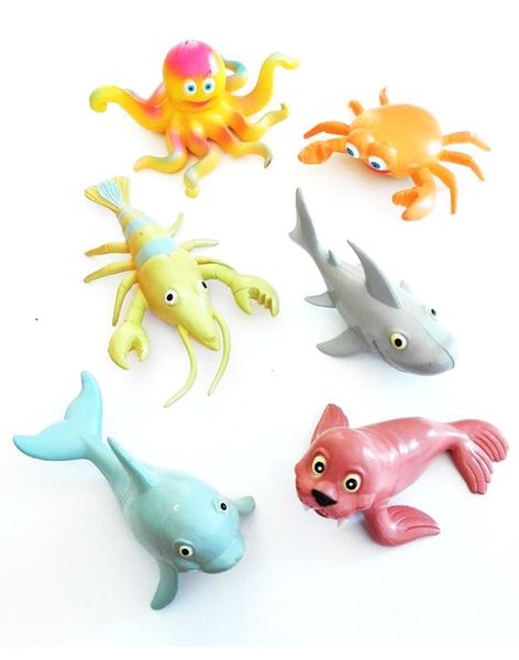Cartoon Like Ocean World - Set of 6