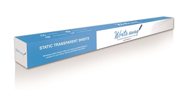 WriteAway A1 Static Transparent Sheets