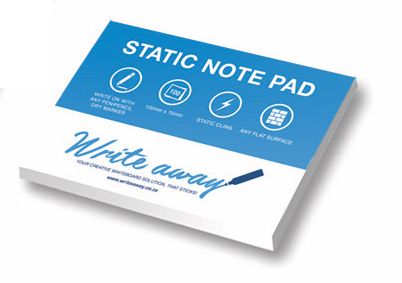 WriteAway Static Note Pad (Small)