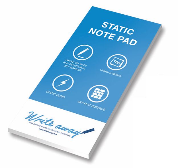WriteAway Static Note Pad (Large)