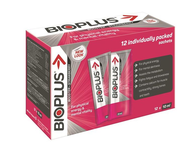 Bioplus Booster Sachet Strawberry - 12x10ml